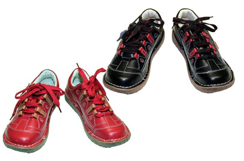 Damen leder schuhe mokassins - leder,