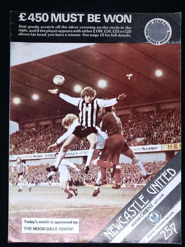 1980 newcastle united v - newcastle,