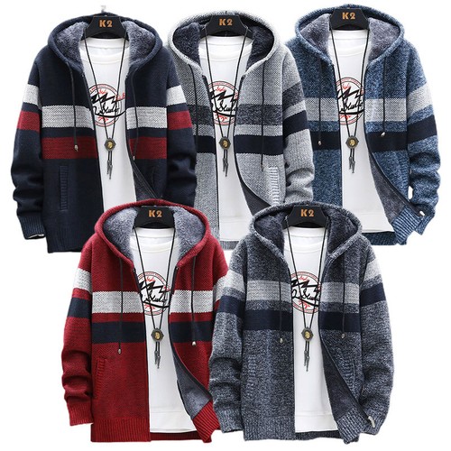 Herren dick warm fleece - herren,
