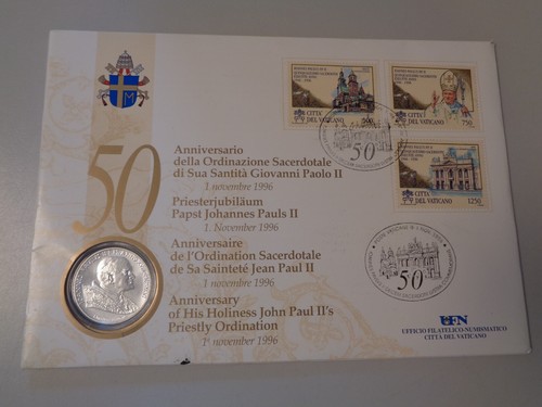 Vatikan 1996 numisbrief - vatikan,
