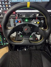 Simracing Lenkrad D Shape 320mm Button Plate Shifter für Moza Simagic ohne QR