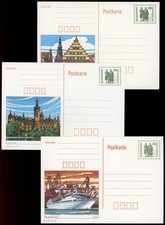 DDR P 109/01-03 ungebraucht