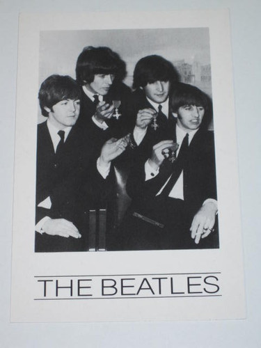 Postkarte the beatles - uk,