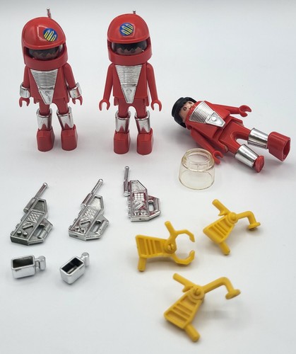 Playmobil space astronauten - playmobil, 3x