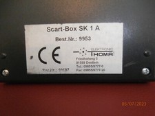 Scart Umschaltbox SK 1 A , 3 Eingänge , 1 Ausgang 