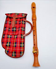 #SE1337# Mollenhauer Tenorflöte Tenorblockflöte deutsche Griffweise + Tasche TOP