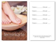 100 x Hochwertige Terminkarten