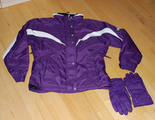 Ziener Damen Ski-Jacke Winterjacke Wasserdicht Grösse 38 + Handschuh von Reusch 