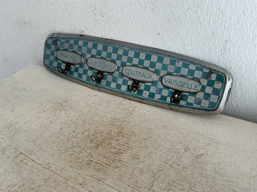 Alte hakenleiste blech shabby - hakenleiste,