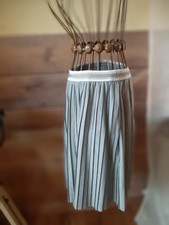 Damen Plissee Rock,kurz,grau,Gummibund,Größe 44