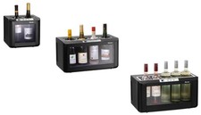 Bartscher Weinkühler schwarz Tischkühler Minibar Minitheke 2 bis 5 Flaschen Neu