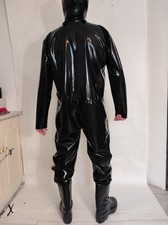 Latex gummi  Catsuit Overall