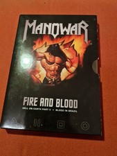 2 DVD Manowar - Fire and blood