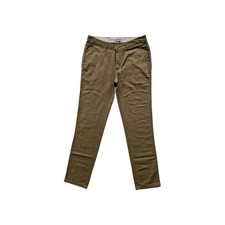 Fabindia Herren Beige Slim Fit