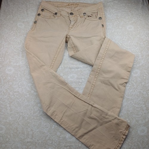 Blue fire beige jeans - blue,