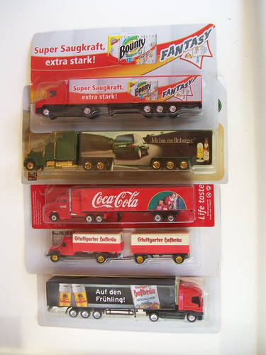 Stück lkw 87 werbetrucks - lkw,