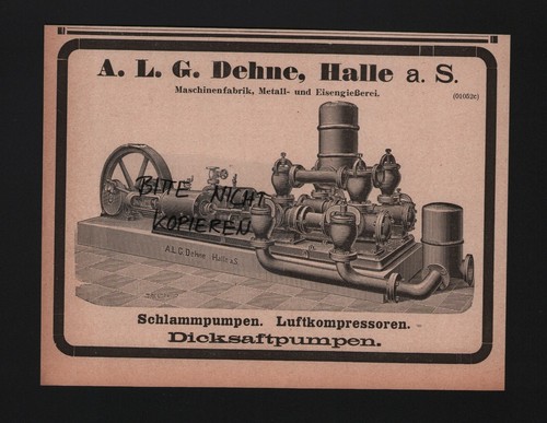 Halle saale werbung - werbung, 1916,