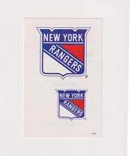 New York Rangers Aufkleber Set
