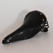 Brooks Flyer Leder Fahrradsattel schwarz