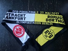 Eintracht Frankfurt Borussia Dortmund Schal Fussball DFB Pokalfinale 2017 Berlin