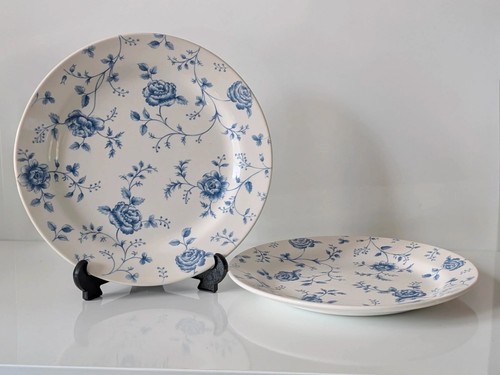 Churchill blau weiß blumen - churchill,