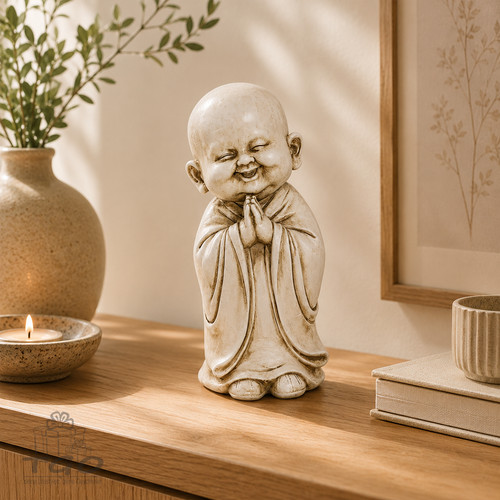 Buddha mönch stehend - mönch, aus
