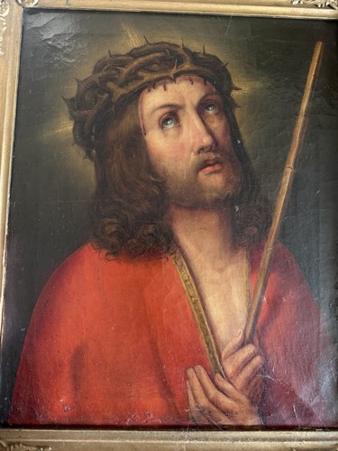 Antikes gemälde jesus - gemälde,