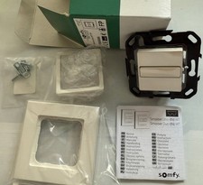 5x Somfy Rolladenschalter Smoove Uno WT FP 1800508A, neu + OVP