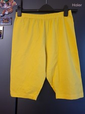 Damen Special  World Baumwoll Radler Hose gelb  Größe  44 / 46