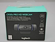 Logitech C920s HD PRO Webcam, Full-HD 1080p 78° Blickfeld, Autofokus, NEU