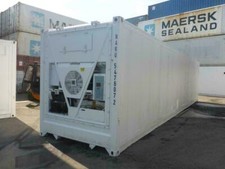 40 Fuß HighC Kühlcontainer mit Thermo King Aggregat Tiefkühler Reefer Kühlzelle 