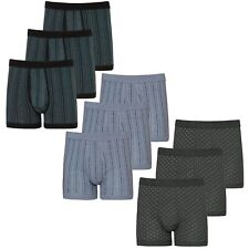 ESGE Herren Boxershorts Pants mit Eingriff Männer kurze Hose Feinripp | 3er Pack