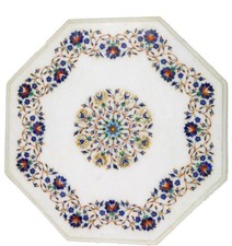 24 " Weißer Marmor Center