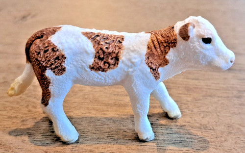Schleich kalb fleckvieh - kalb,