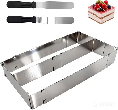Backrahmen edelstahl 28x18cm - backrahmen,