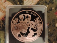 10 Yuan Silber CHINA PANDA