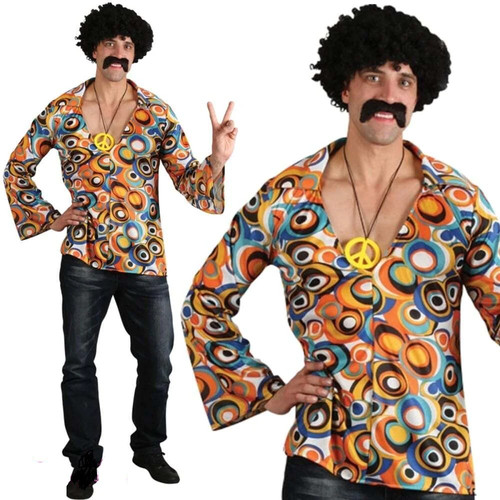 Wicked herren hippie - herren, hemd