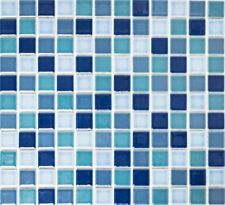 Mosaik Fliese Keramik blau