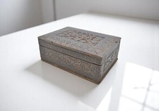 Antik Holz Schmuckkästchen