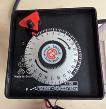 Uhr, Zeitschaltuhr, Grässlin RTXO, gebraucht