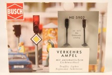Busch H0 5902 Verkehrsampel mit Elektronik- Schaltung 14-16V  #C5 63