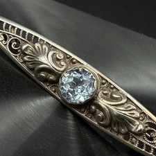 Jugendstil brosche silber
