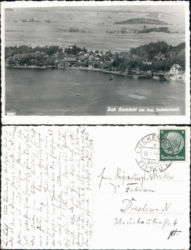 Postcard hammer see hamr na - see,