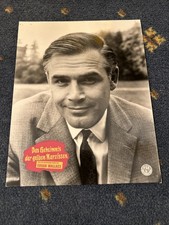 Altes Kino Aushangfoto, Joachim Fuchsberger, Edgar Wallace, Narzissen, Orginal