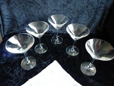 5 Martini Gläser