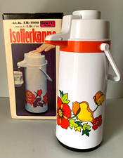 Thermo Pumpkanne 1,9 l, Vintage, Kaffee- o. Getränkespender kalt o. warm, Top