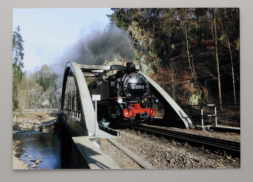 Postkarte dampflokomotive 99 - postkarte,