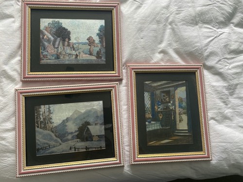 Vintage gerahmte echte