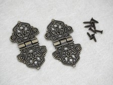 2 kleine Ornament - Scharniere