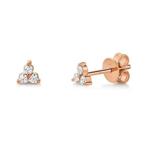 14k roségold diamant - 14k,